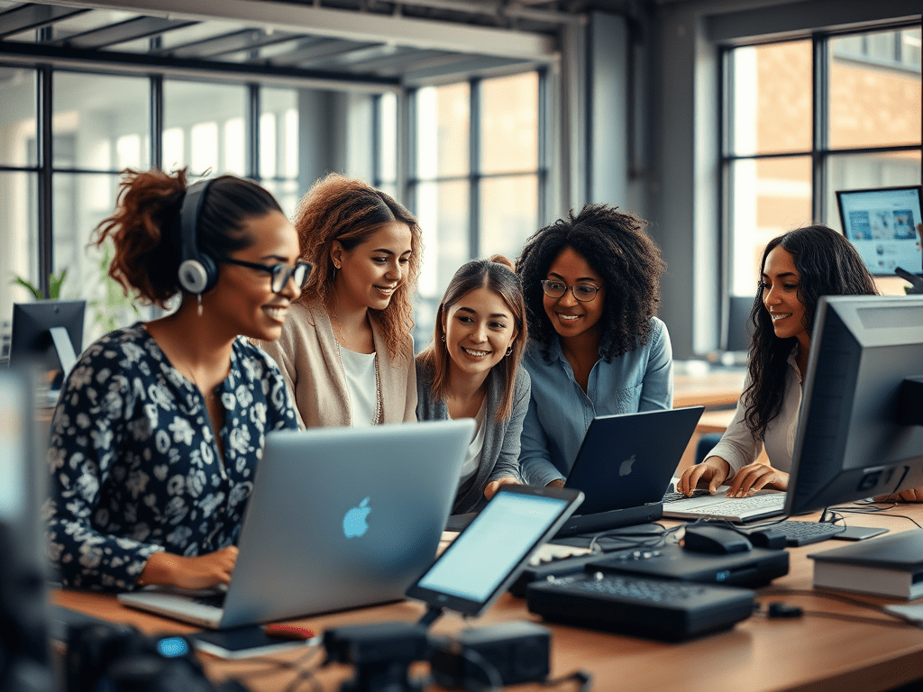 Elas por elas: como as mulheres estão “hackeando” o clube do bolinha da&nbsp;tecnologia